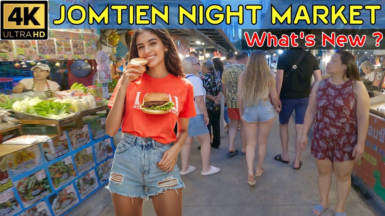 Jomtien Night Market What you can eat and How much   2025 Pattaya Thailand