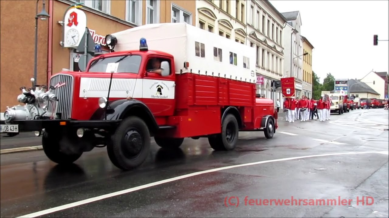 150 Jahre Freiwillige Feuerwehr Werdau | Fahrzeugkorso