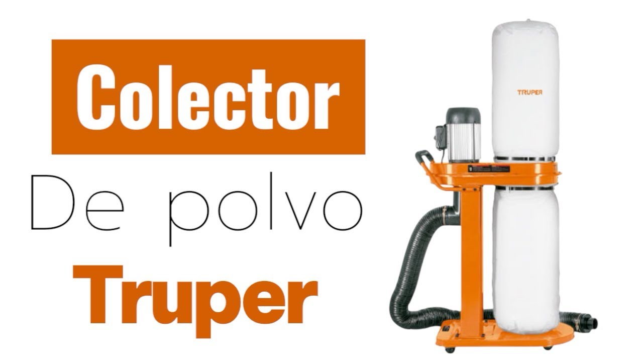 Nuevo colector de polvo Truper 1Hp