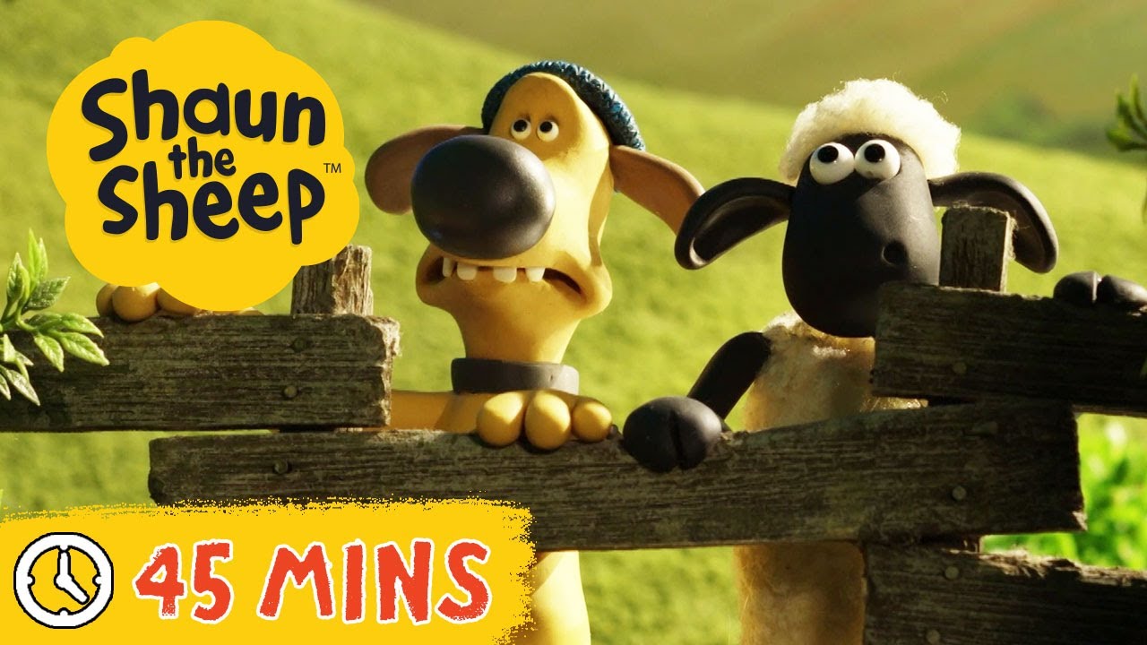 Farm Trouble...😲 | Shaun the Sheep Compilation | Shaun the Sheep & Friends