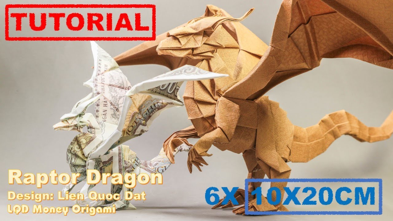Raptor Dragon (Lien Quoc Dat) - LQD Money Origami