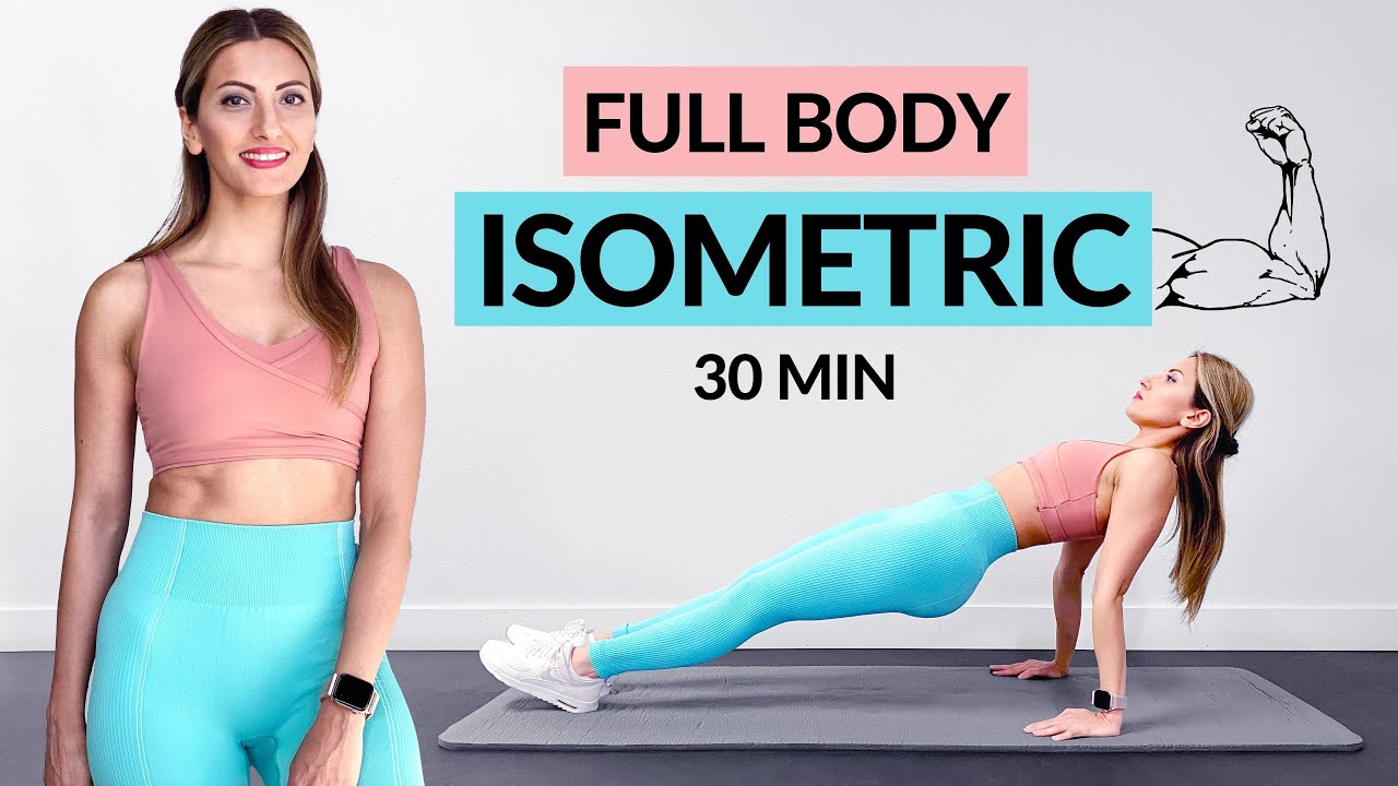 FULL BODY ISOMETRIC WORKOUT to Build Lean Muscle | No Equipment | 30 Minutes | Zhervera