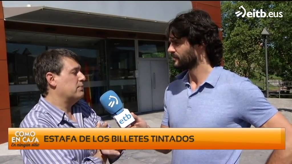 Nueva estafa, el timo de los billetes tintados