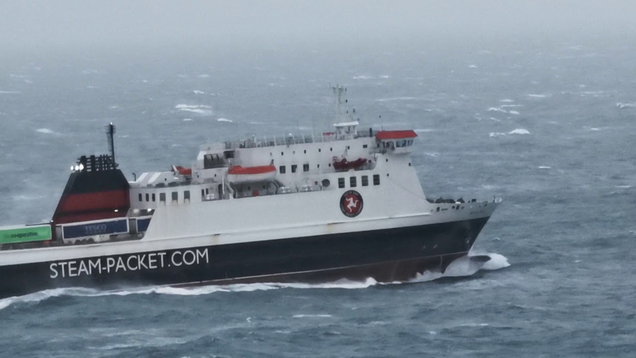 Ben My Chree - Rough Morning Sailing