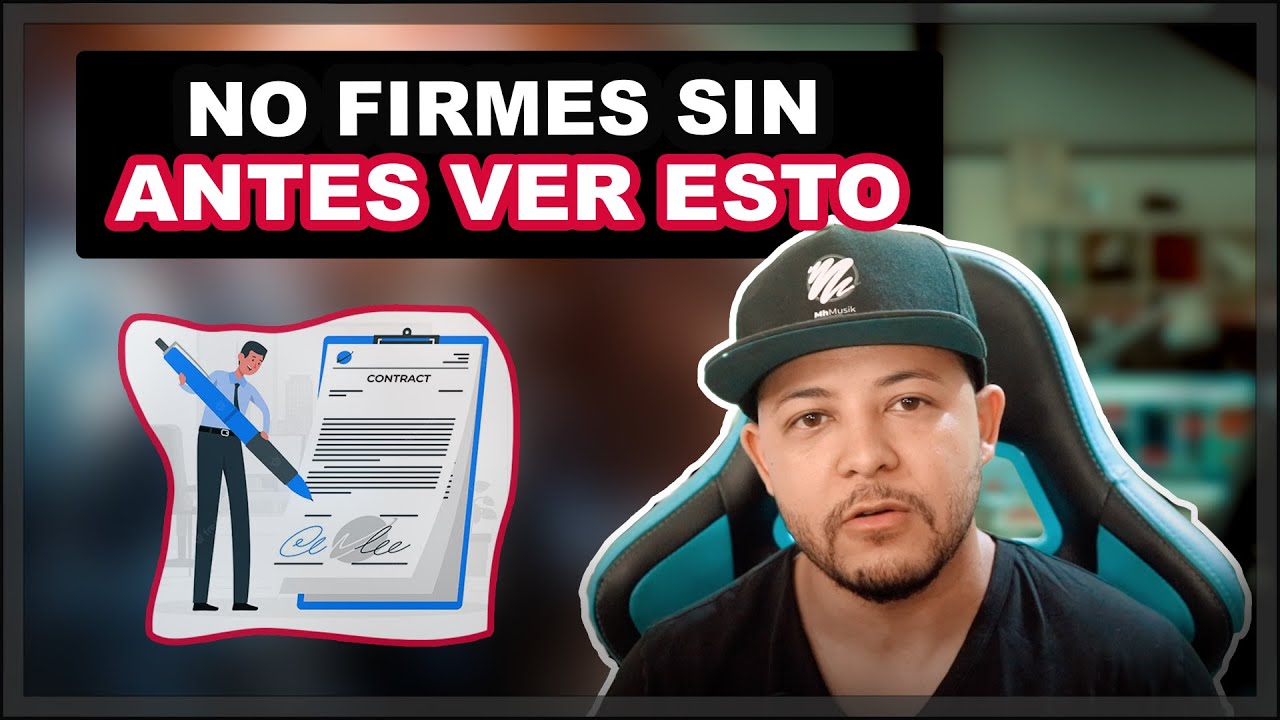 Puntos que Debes Tomar en Cuenta Antes de Firmar un Contrato Discografico
