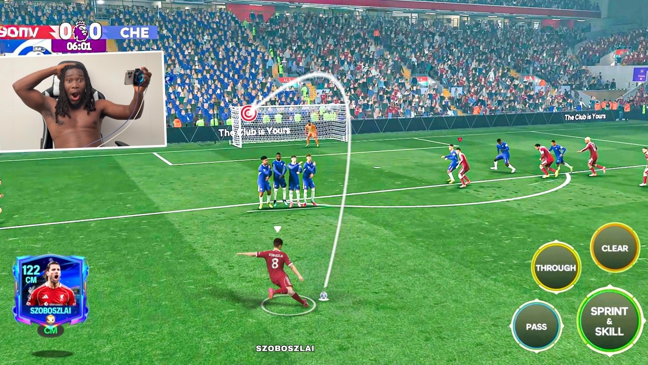 INCREDIBLE FREE-KICK!!! 122 Szoboszlai is UNSTOPPABLE - FC 26 MOBILE