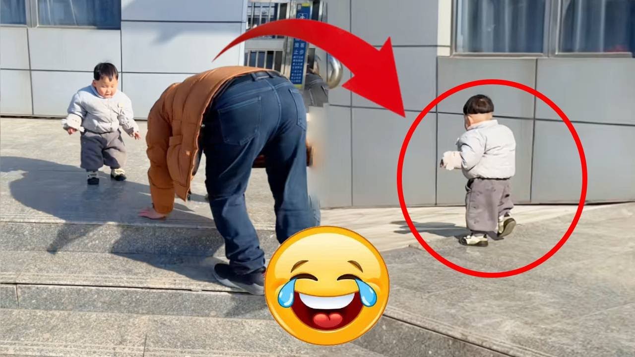 Dad wanted to exercise his son's ability, but he didn't expect his son to do things in a different