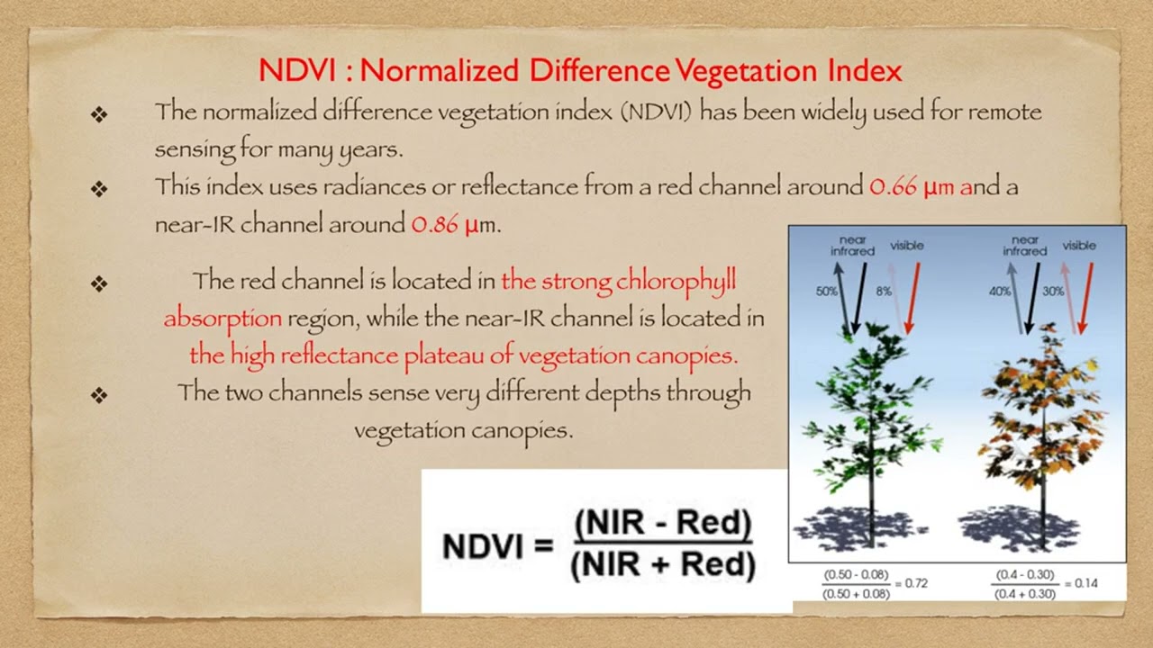 Fundamentals of Remote Sensing | Lecture 4| Enhancement | NDVI