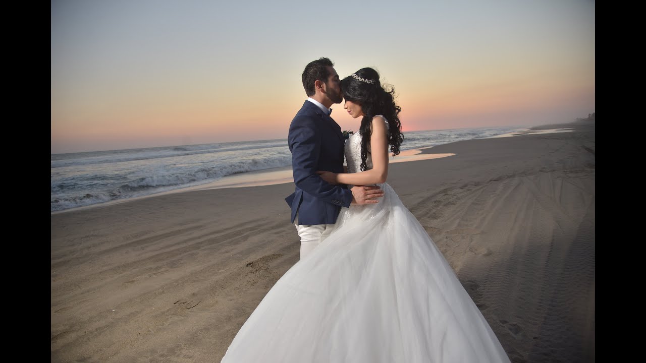 Boda Cristiana en la Playa. The best wedding beach. Dayana y Raúl Becerril.