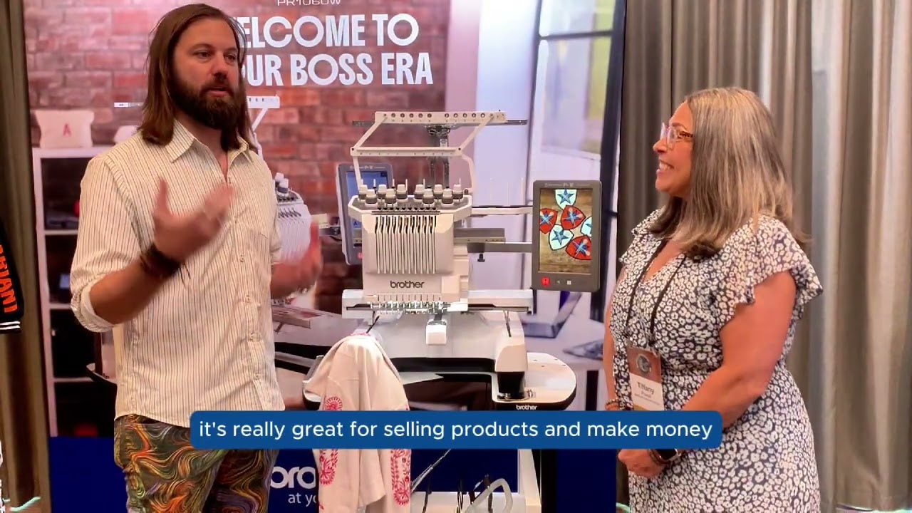 NEW Brother PR1060W Overview with Chris! ✨ Brother Experience 2025 in Austin, Texas | #BEX2025