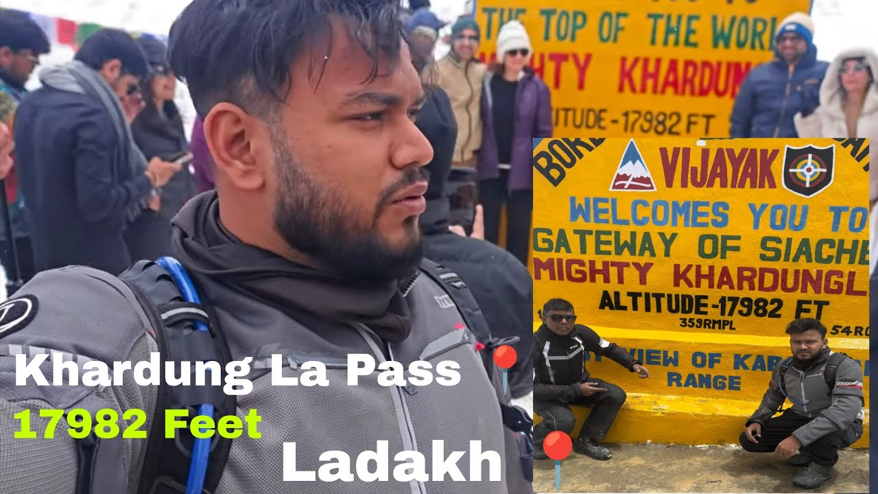 UNBELIEVABLE SNOW at khardung La Pass| Leh to World's Highest Road