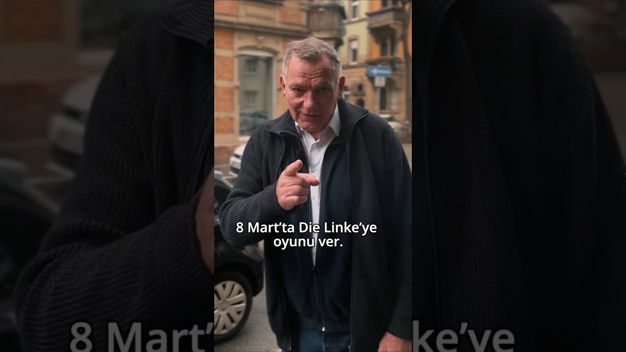 Jan van Aken: Sein Wahlaufruf auf TÜRKISCH!