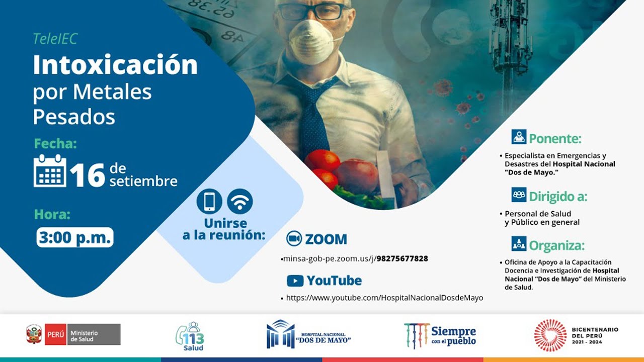 TeleIEC: Intoxicación por Metales Pesados