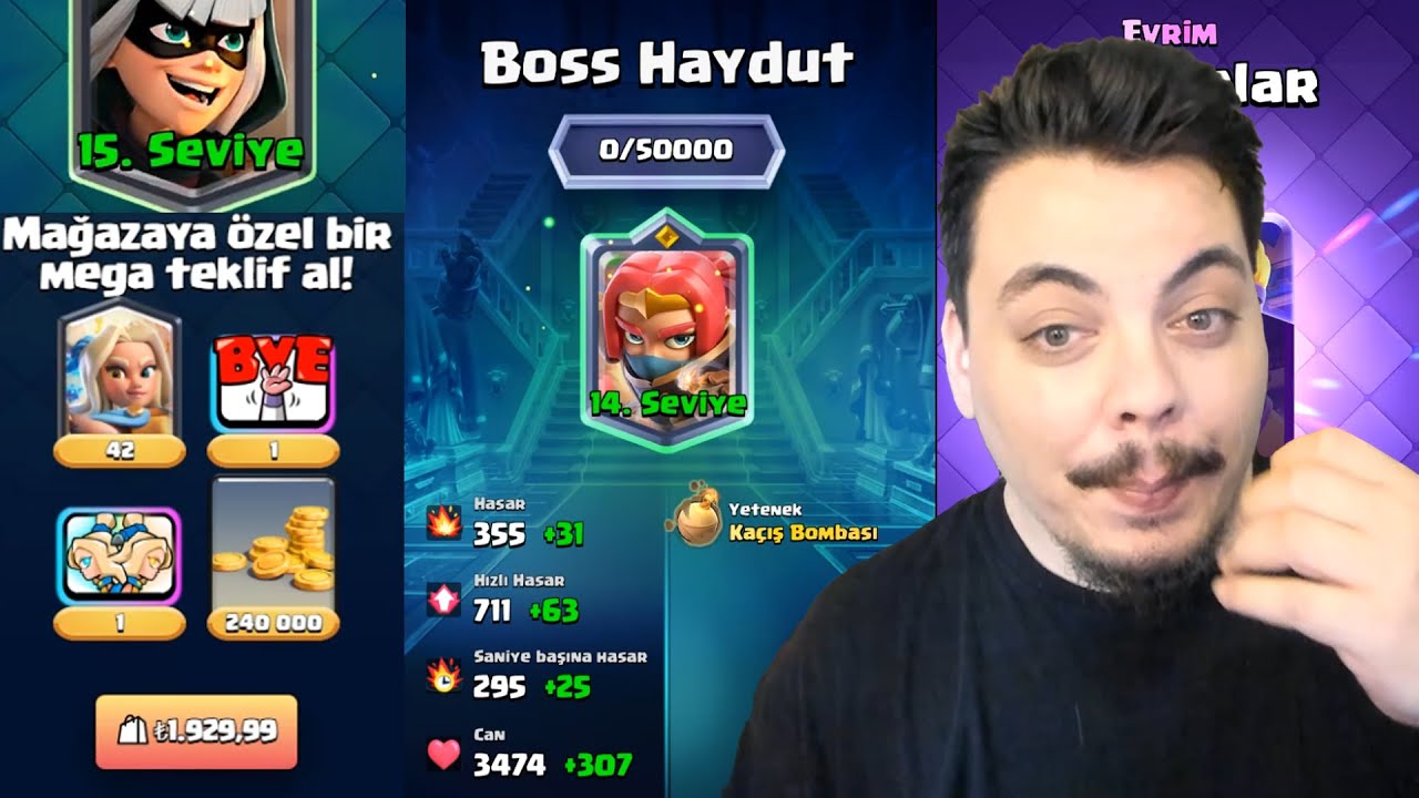 BÜTÜN ÖZEL TEKLİFLERİ ALDIM Clash Royale
