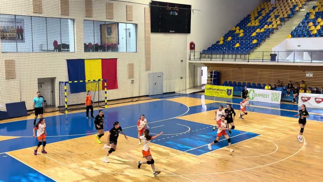 HC Omer Constanța Junioare  4 - ACS Târgu Mureș J4 Repriza 2 Turneul Final Handbal Feminin J4 Brașov