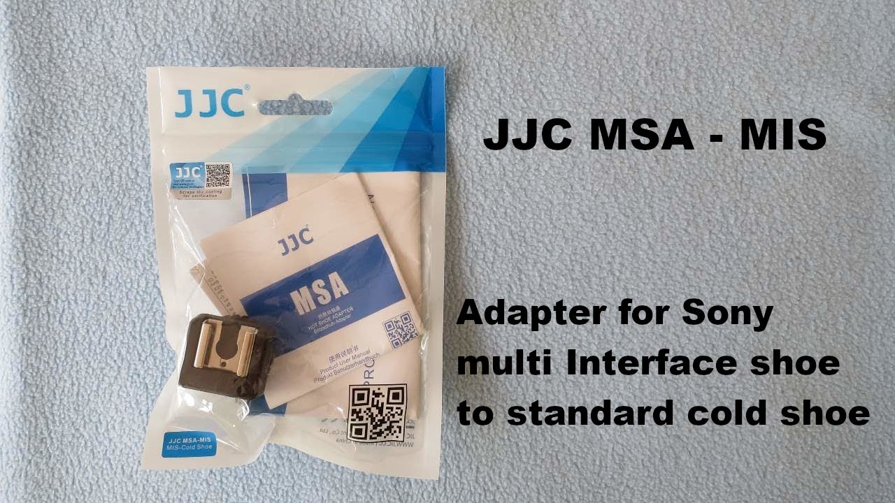 JJC MSA -MIS Adapter for Sony Multi Interface shoe