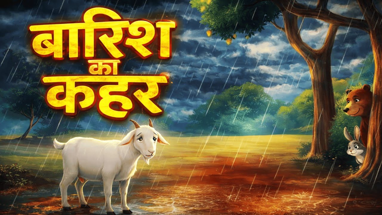 बारिश का कहर। Barish ka kahar । Barish ki kahani । Hindi stories । Animal story
