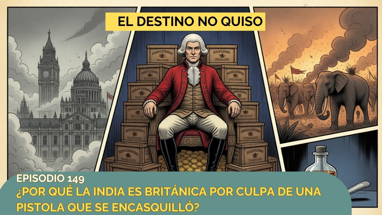 ¿¡Por qué la India fue británica por culpa de una pistola que se encasquilló?