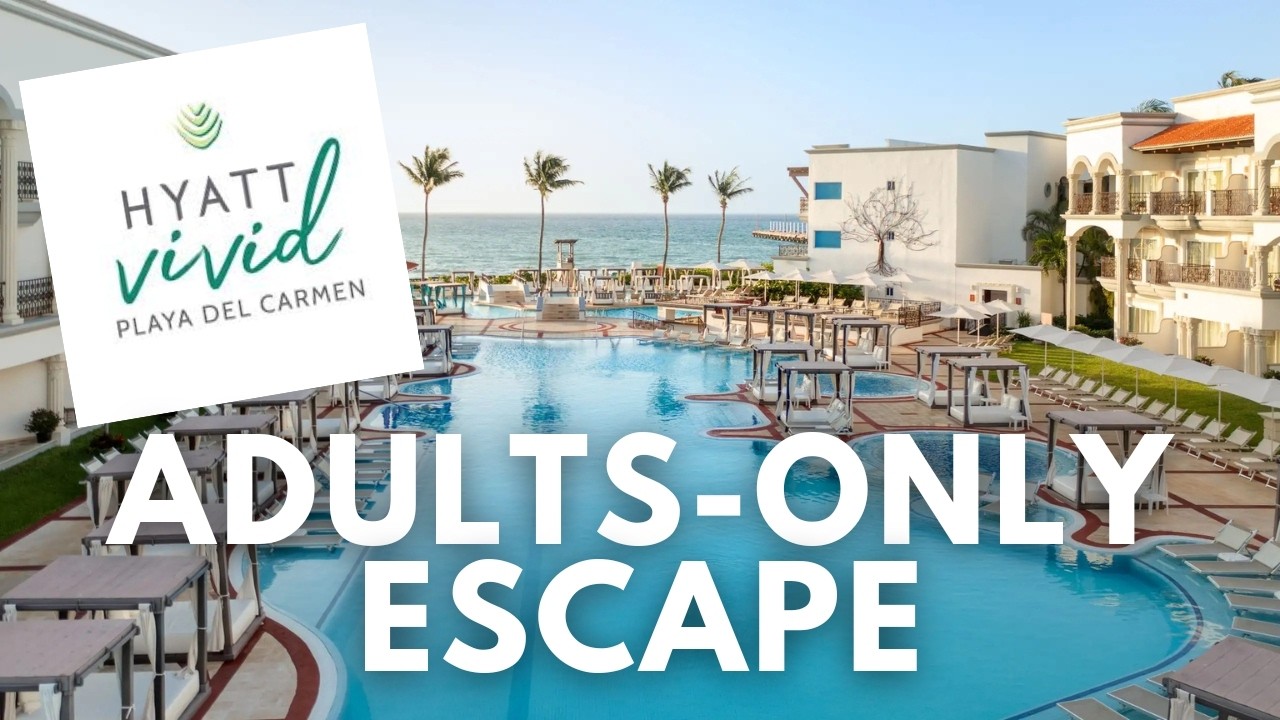 Тур по курорту Hyatt Vivid Playa del Carmen — мой честный первый взгляд