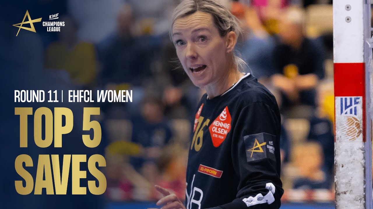 LUNDE never disappoints! | TOP 5 SAVES | Round 11 | EHF Champions League Women 2022/23