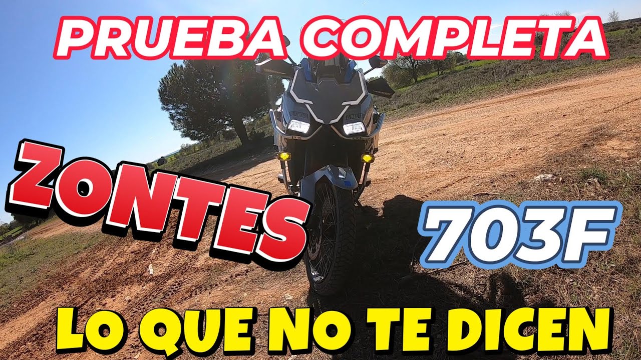 Lo que NADIE te DICE de la ZONTES 703 PRUEBA COMPLETA