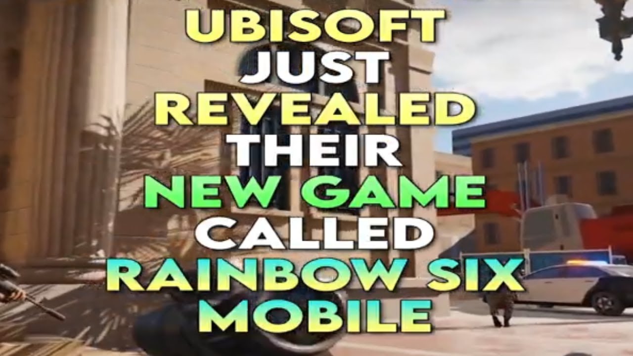 Компания Ubisoft только что представила свою новую игру под названием Rainbow Six Mobile.