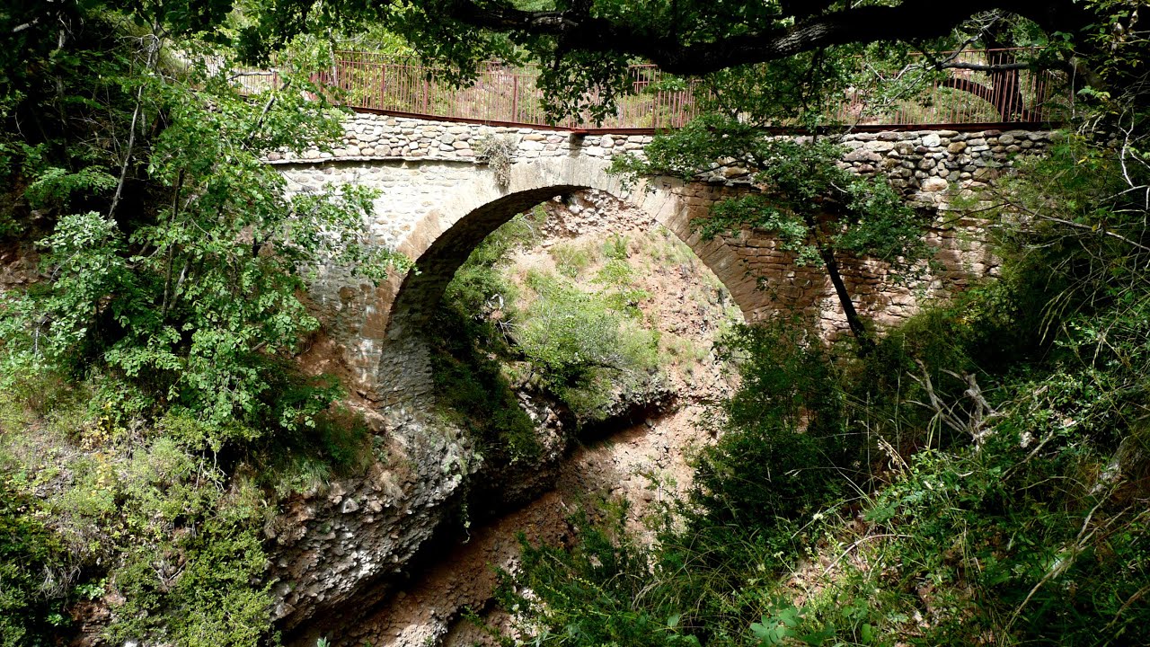 D'Estavill a Senterada pel pont del Diable Vall Fosca.Pallars Jussà