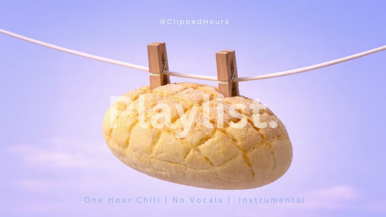 【無人聲】靜靜讀書的一小時｜適合專注・閱讀・寫作｜Chill Instrumental | ClippedHours | 016 