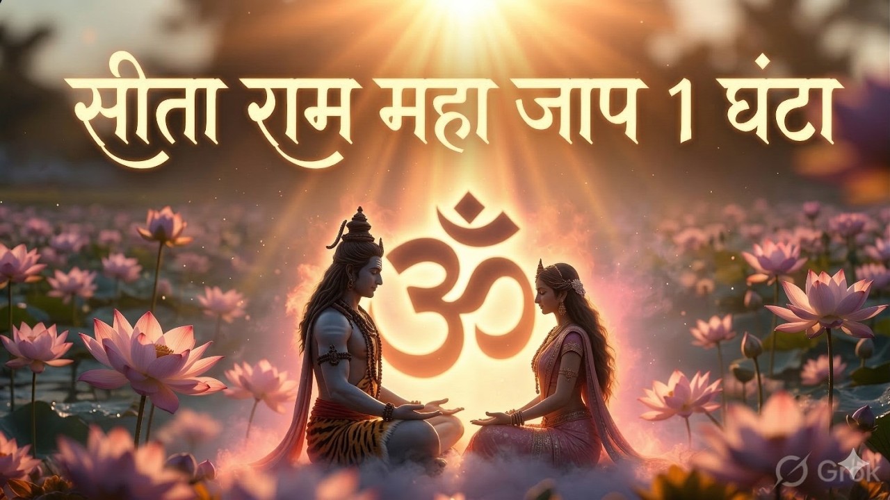 सीता राम सीता राम | 1 Hour Continuous Naam Jaap | Divine Energy, Peace & Protection