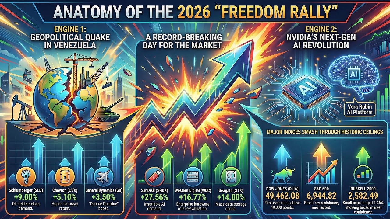 Freedom Rally：2026美股两大引擎 