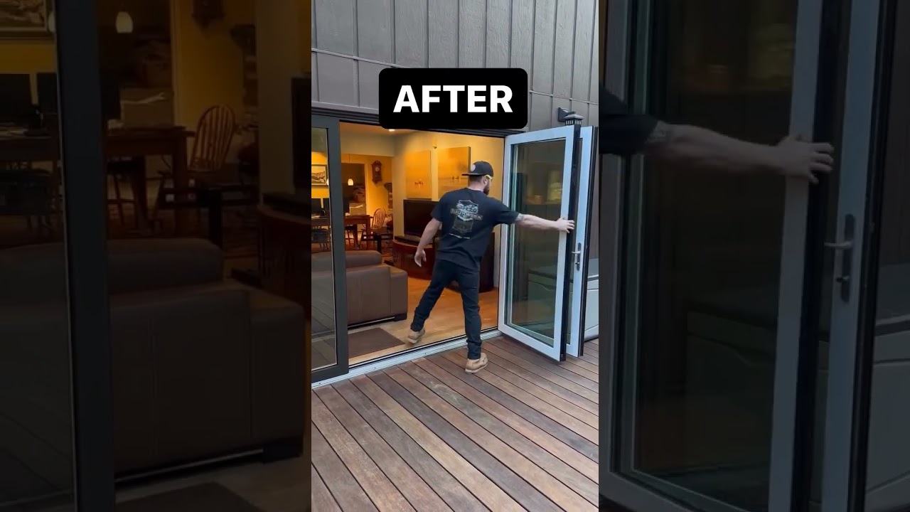 Before and After Remodel with Panoramic Doors | Indoor Outdoor Living
