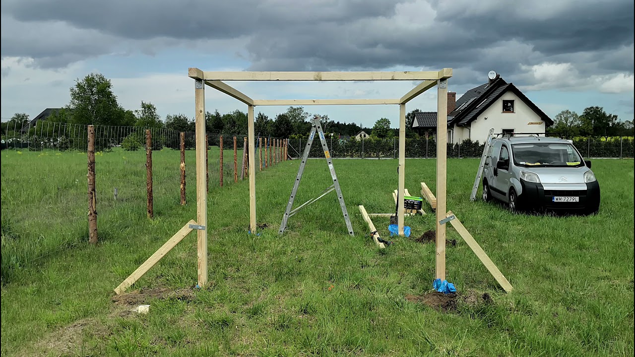 Budowa altany ogrodowej - altana drewniana