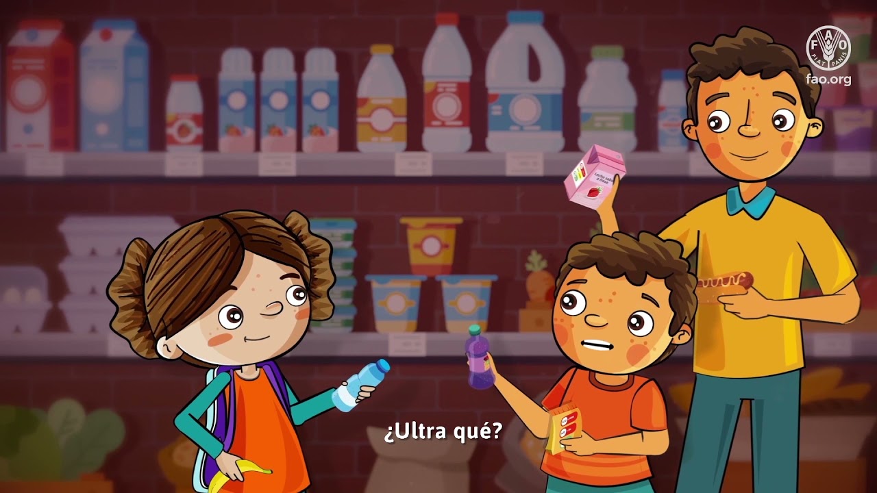 Mensaje 6: Evitemos el consumo de productos ultra-procesados, comidas r&aacute;pidas y bebidas endulzadas