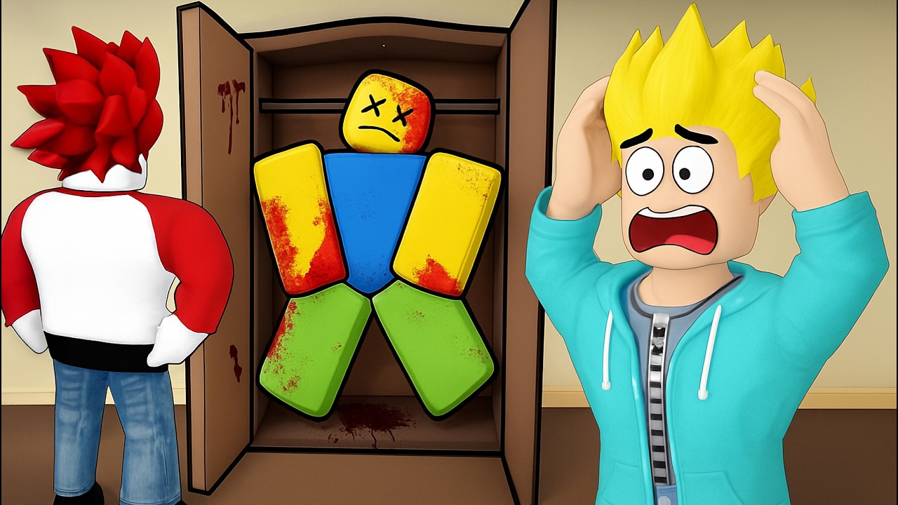 ROBLOX HIDE THE BODY 👃🏻👃🏻