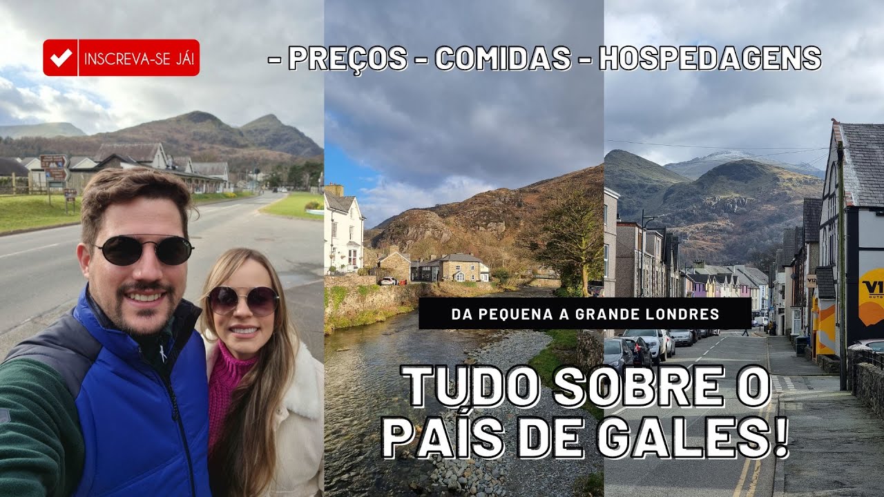 PAÍS DE GALES #WALES  O QUE FAZER ?  / COMO É ?  /  PREÇOS ?   / HOSPEDAGENS ?