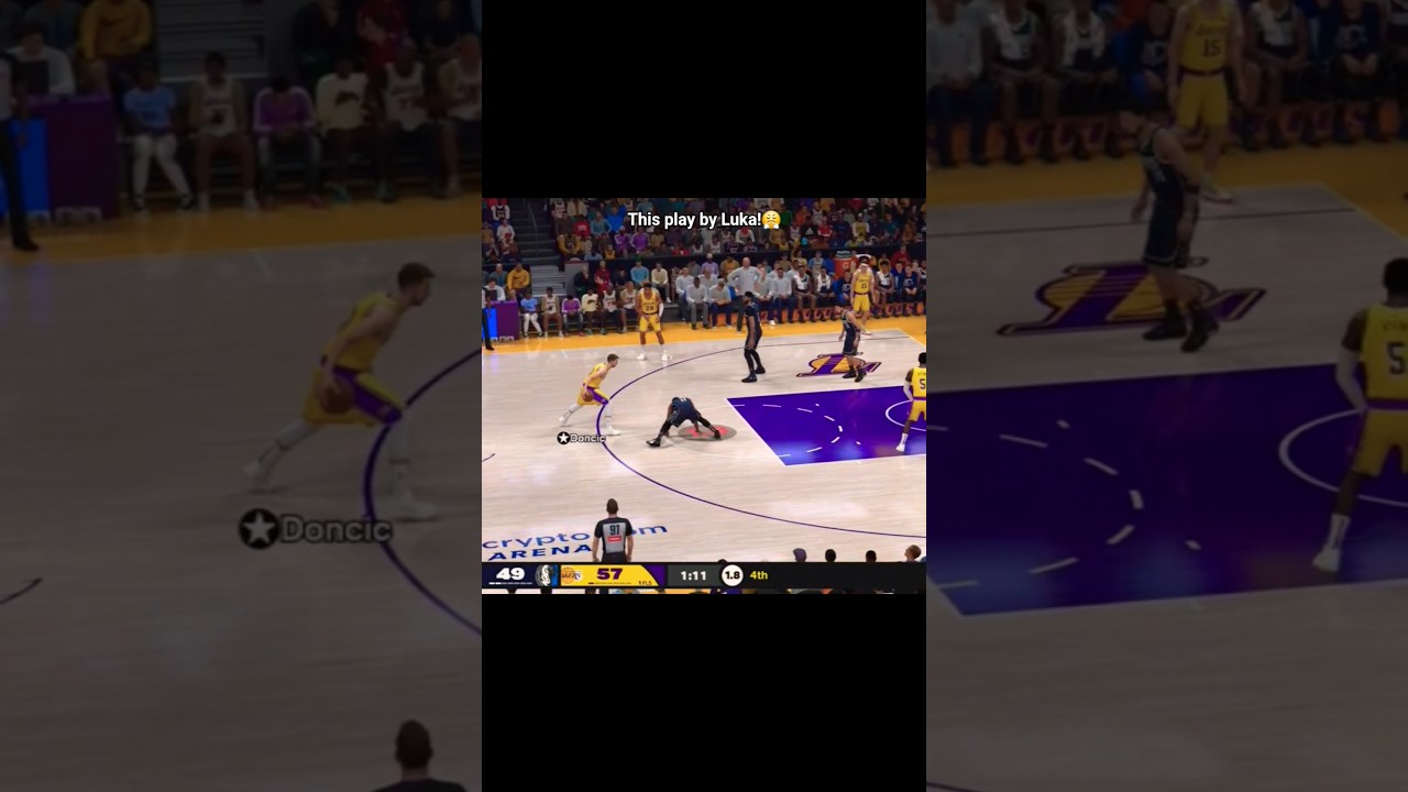 Это игра Луки! 😤 #nba2k26 #nba2k26gameplay #nba2k26#lukadoncic #2k26 #lakers