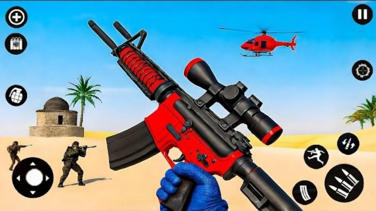 Gun Strike FPS Shooting Game - Banduk Wala Goli Wala Game - Android GamePlay 