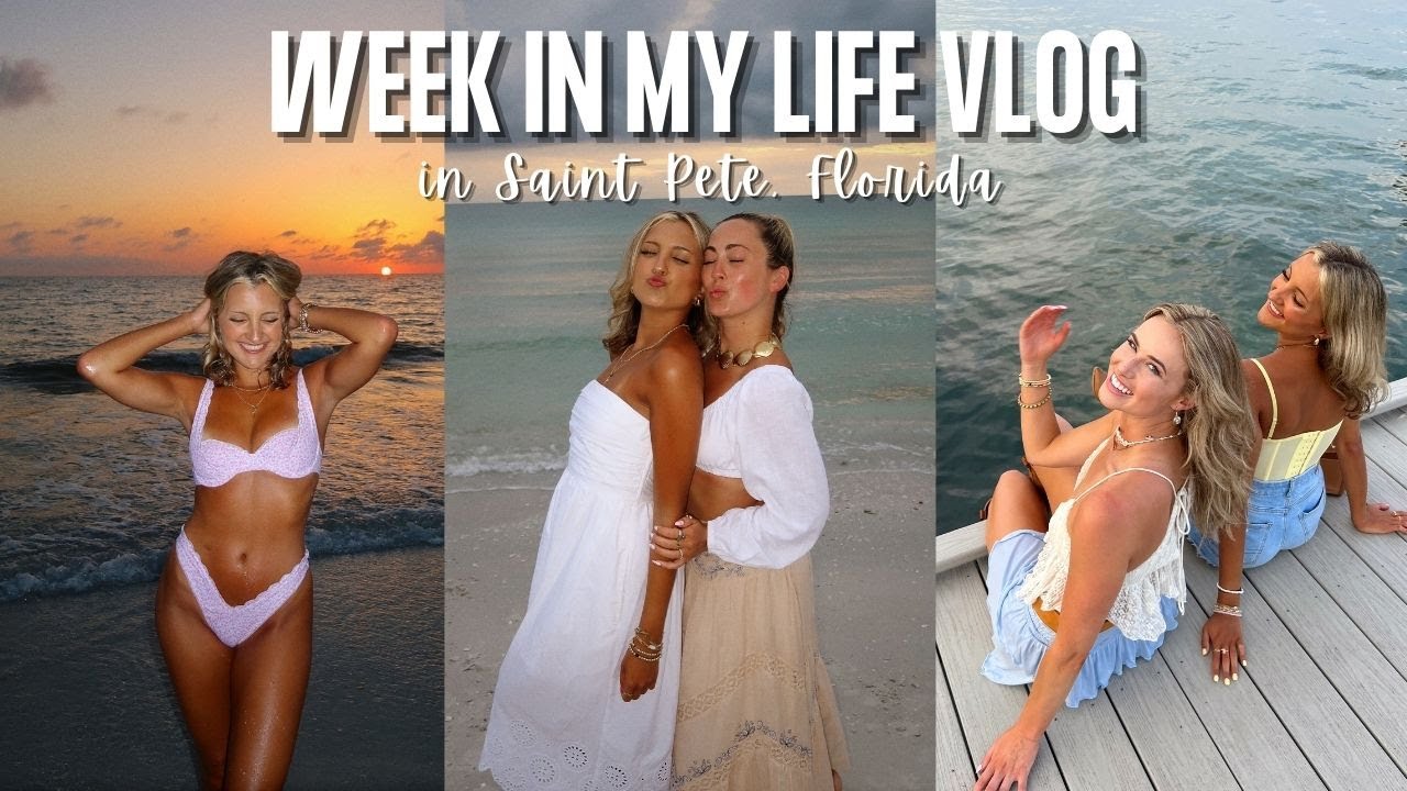 WEEK IN MY LIFE FLORIDA || as a content creator— my first meet up, Sam comes, my daily routine