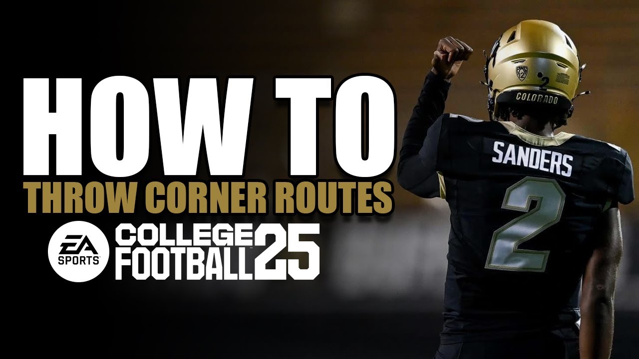 Sideline Sniper: How to Throw Perfect Corner Routes in CFB25