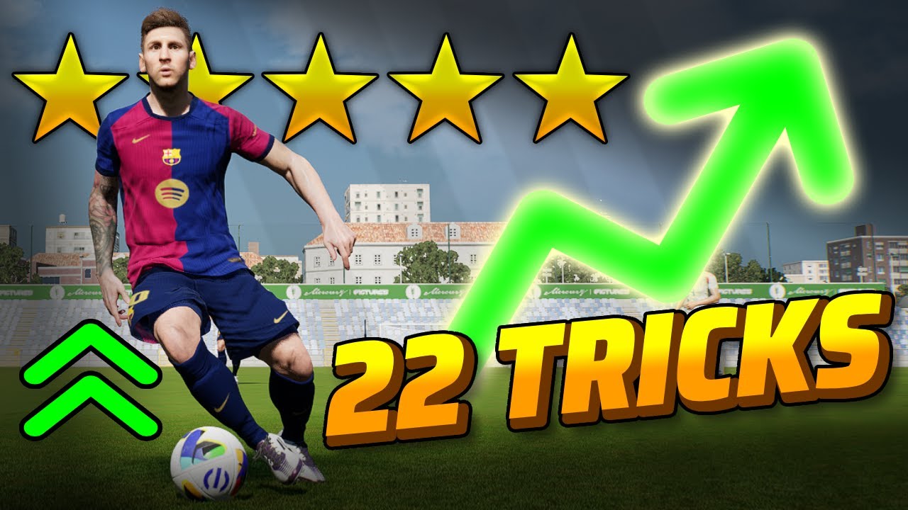 THESE 22 TRICKS GREATLY INCREASE YOUR WINRATE IN EFOOTBALL 2025