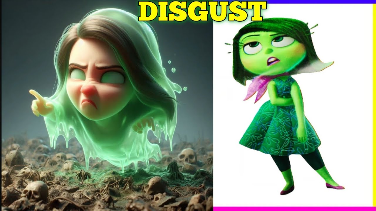 Inside Out 2 Characters as Ghosts: Spectacular Transformations & Fun Challenges!