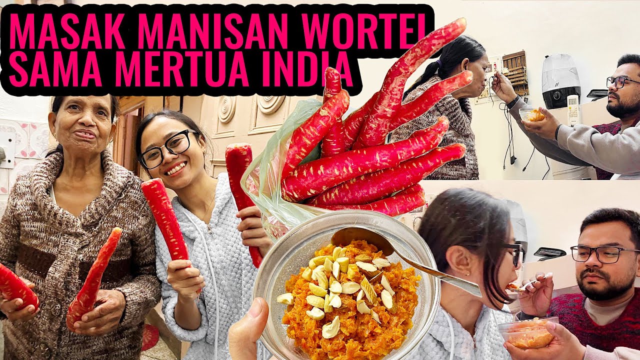 MASAK MANISAN DARI WORTEL SAMA MERTUA INDIA