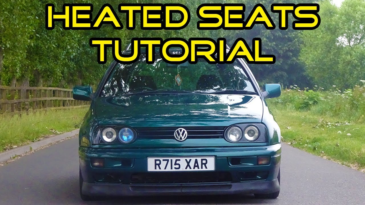 HOW TO FIT HEATED SEATS IN YOUR MK3 GOLF *VERY EASY*