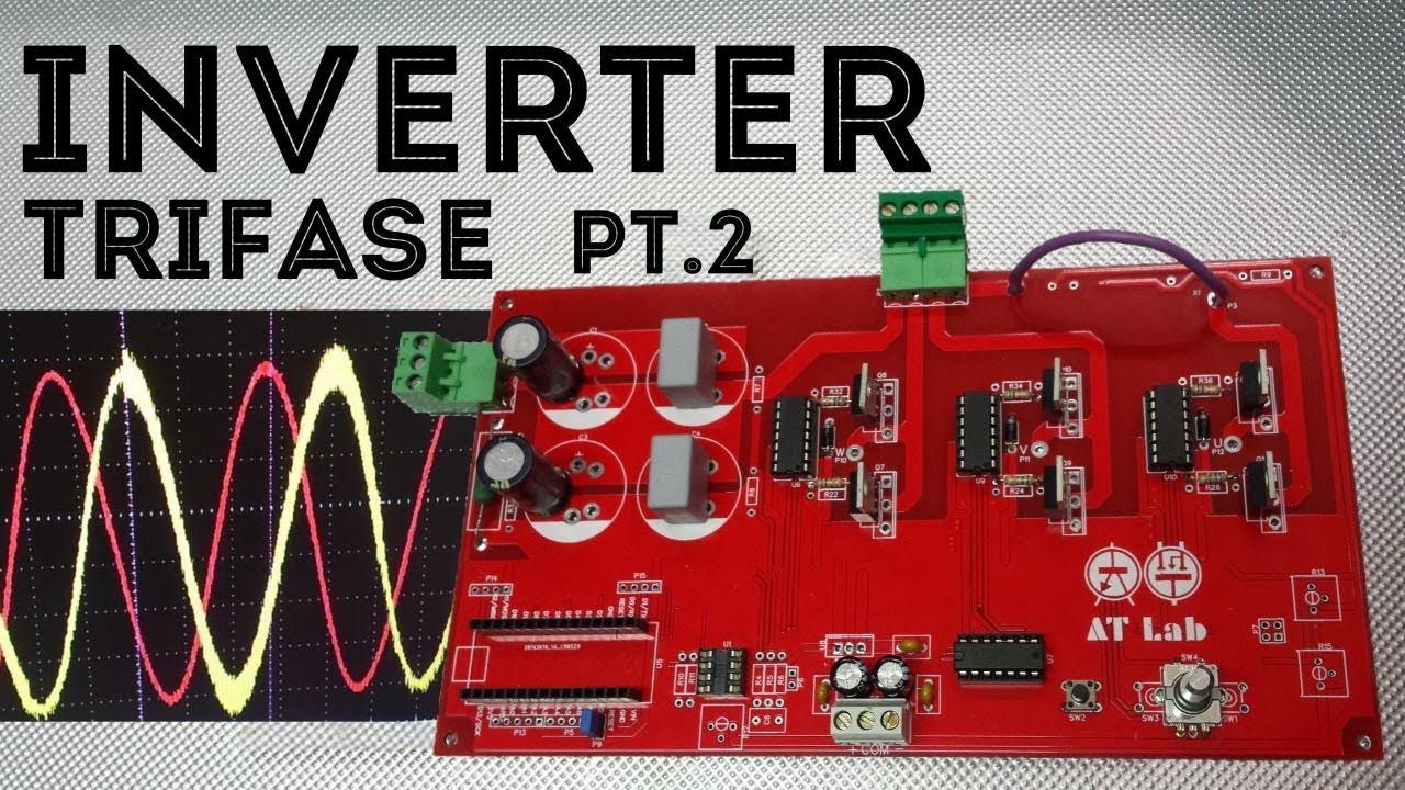 Collaudo Inverter Sinusoidale SPWM Motore Trifase 650W con STM32 - Spiegazione Snubber - Fai Da Te