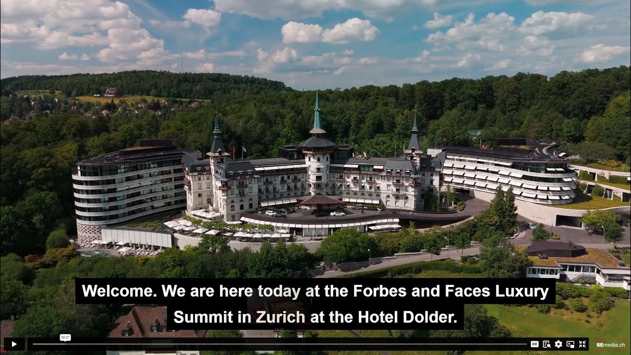 Best of FACES & Forbes Luxury Summit at the Dolder Grand, Zurich