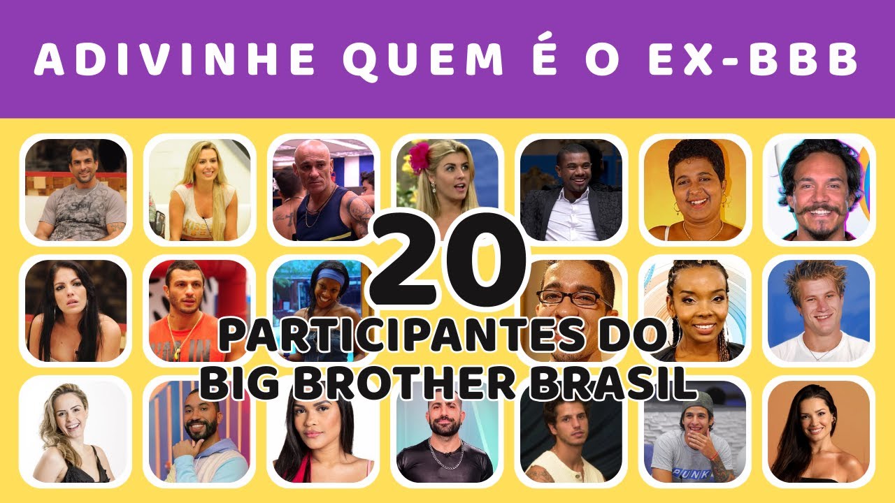 QUIZ EX-BBB | DUVIDO VOCÊ ACERTAR TODOS