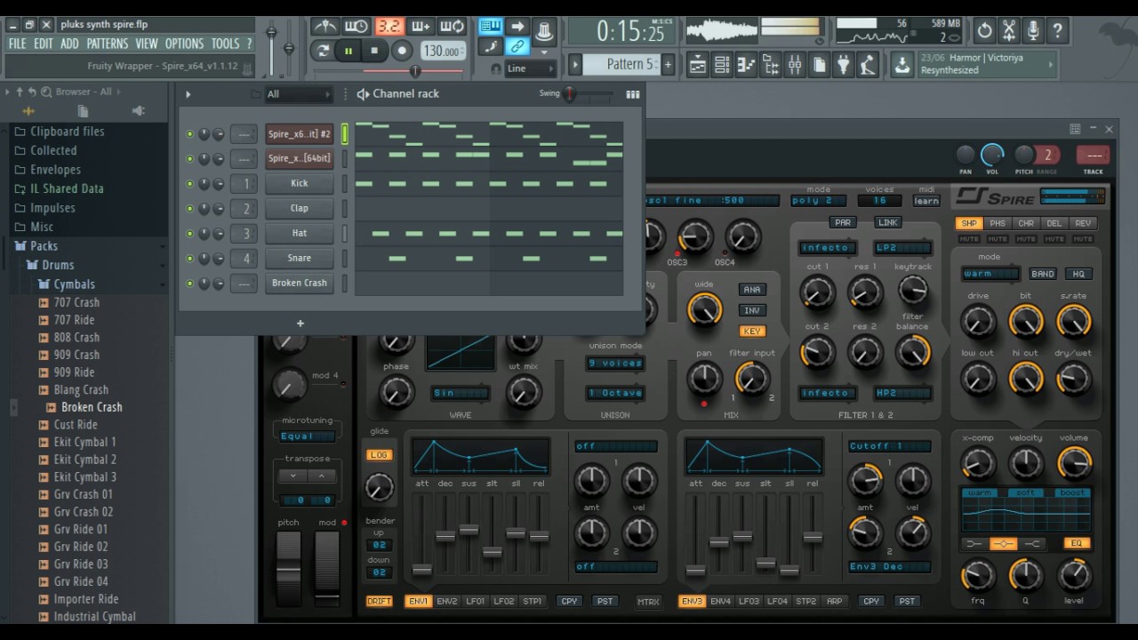 Reveal Sound Spire Pluck Presets