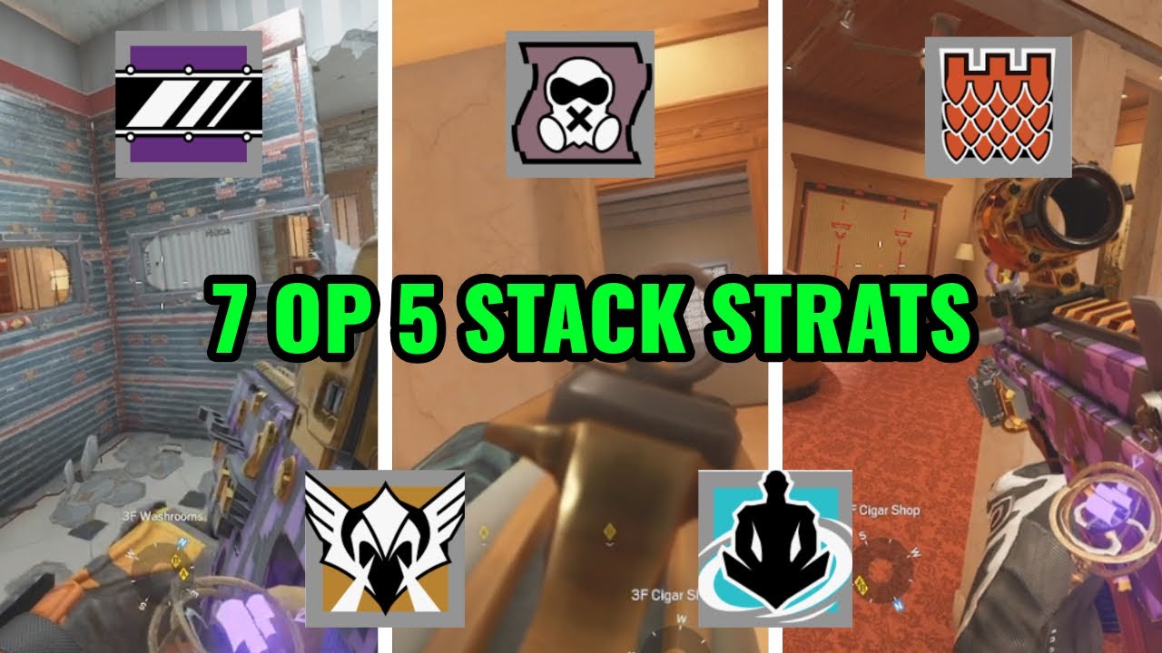 RANK UP *FAST* With These 7 Champion 5 Stack Strats - R6 Siege