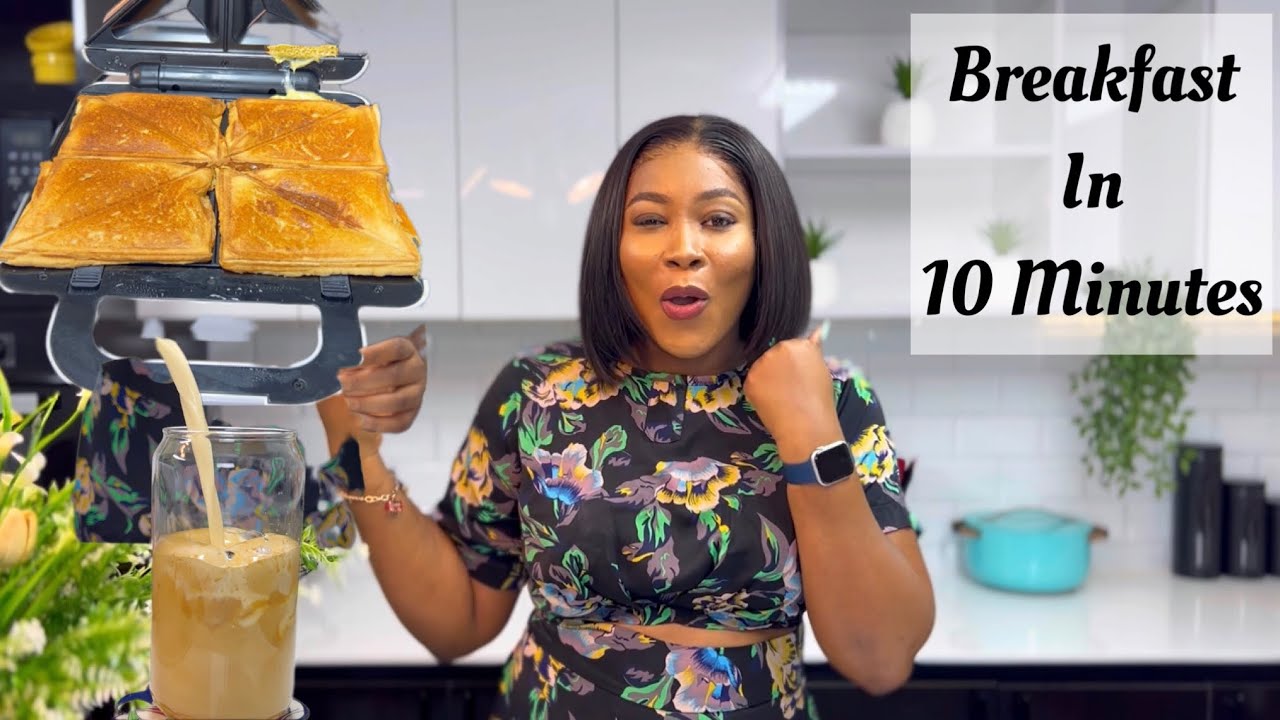 SIMPLE AND VERY FILLING BREAKFAST IN 10 MINUTES | TOAST AND WHIPPED COFFEE | DIARYOFAKITCHENLOVER