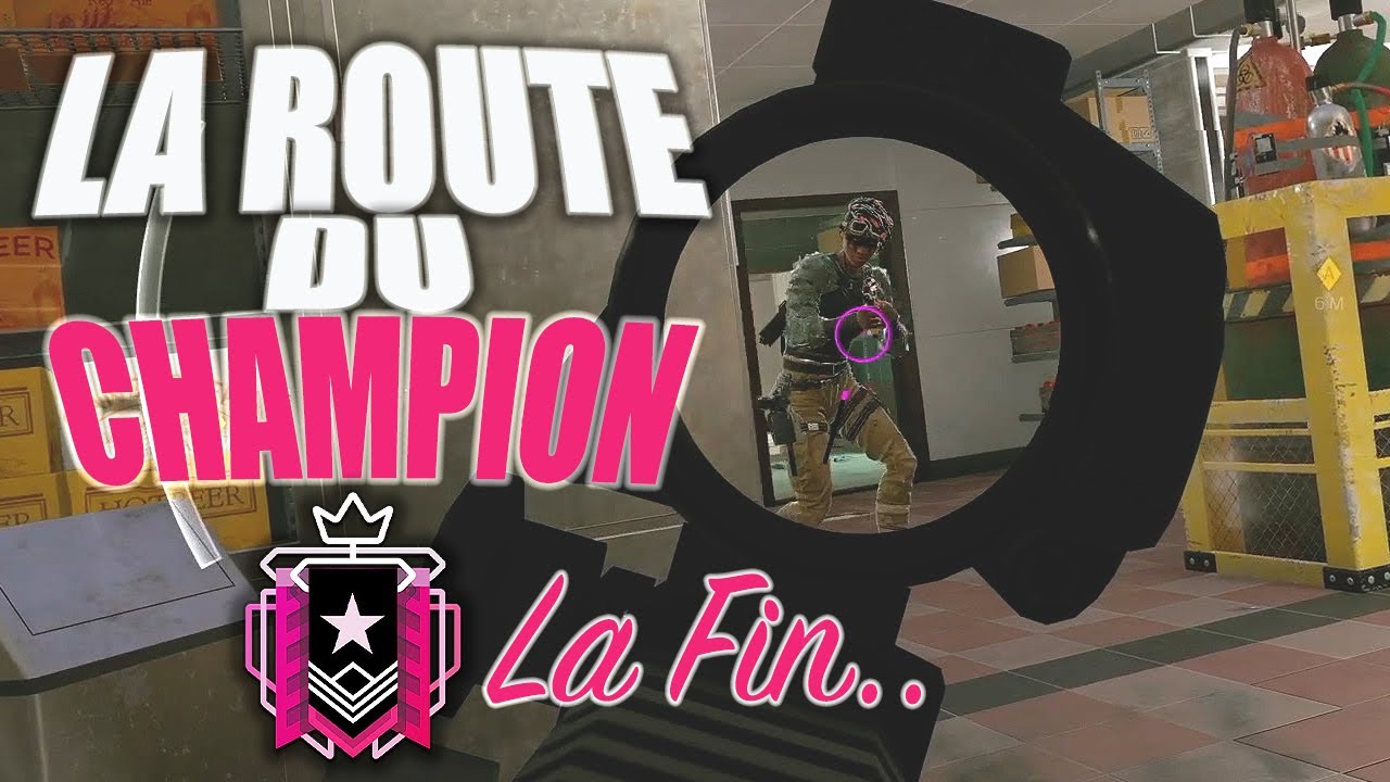 C'EST LA FIN DE LA ROUTE DU CHAMPION JE LES AI TOUS TABASSÉS SANS PITIÉ ! RAINBOW SIX SIEGE